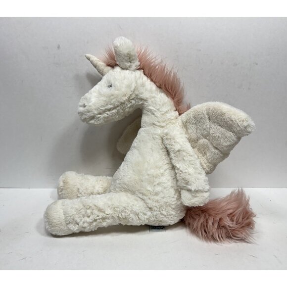 Jellycat Lallagie Unicorn Plush Wings RARE Retired HTF Soft Stuffed Animal Toy - Picture 3 of 6